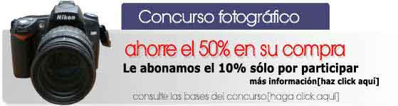 concurso fotográfico: consiga un abono del 10% por solo participar. Consulte las bases del concurso concurso fotográfico: consiga un abono del 10% por solo participar. Consulte las bases del concurso