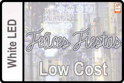 03-FELICES FIESTAS ( LED BLANCO ) MOTIVOS LUMINOSOS DE NAVIDAD 03-FELICES FIESTAS ( LED BLANCO ) MOTIVOS LUMINOSOS DE NAVIDAD